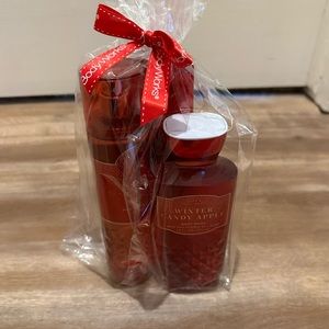 Bath and Body Candy Apple Gift Set